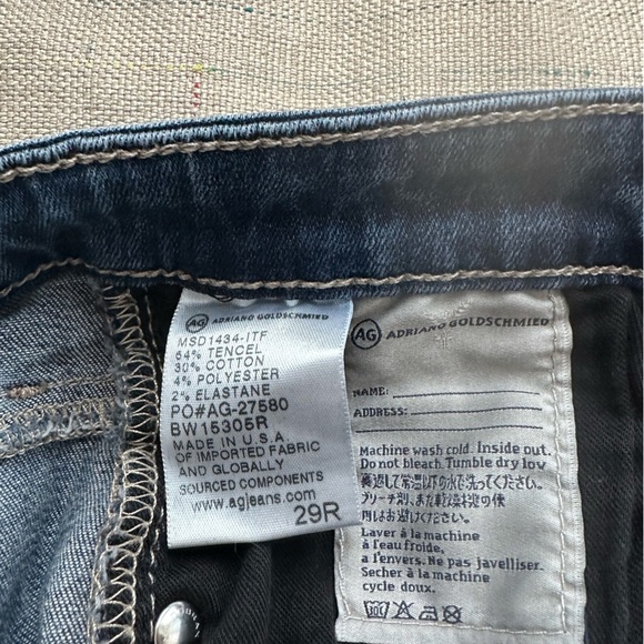 AG Adriano Goldschmied Dark Blue Skinny Jeans - Picture 7 of 7